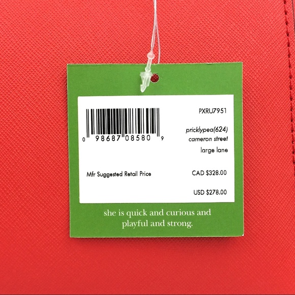 Kate Spade NY Cameron Street Leather Purse, #624 - Picture 6 of 8